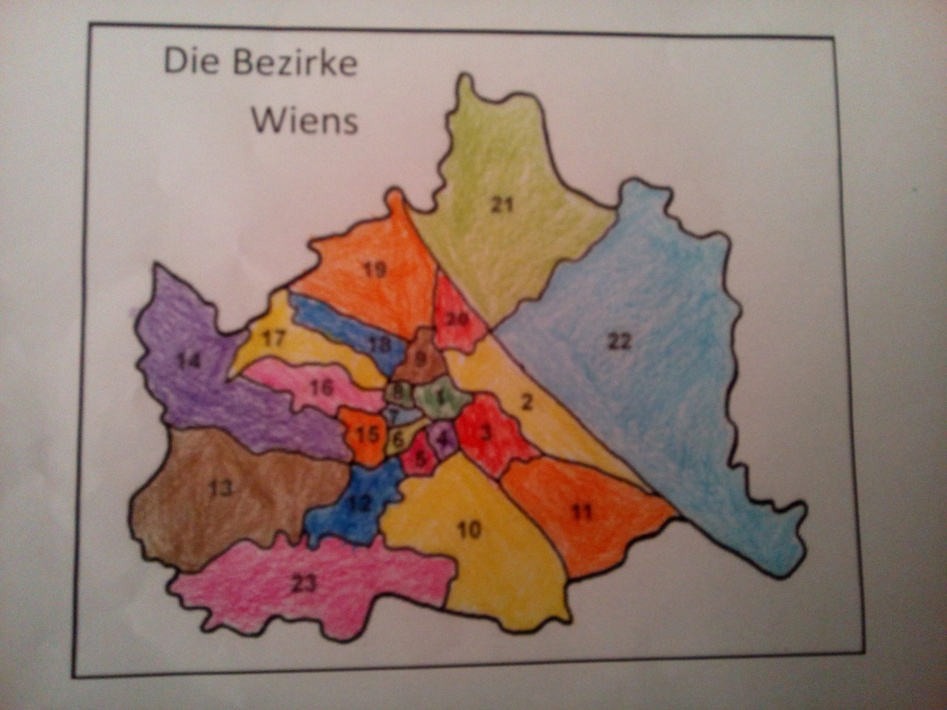 Die Wien-Bezirke - Deutschkurs Blog Wien